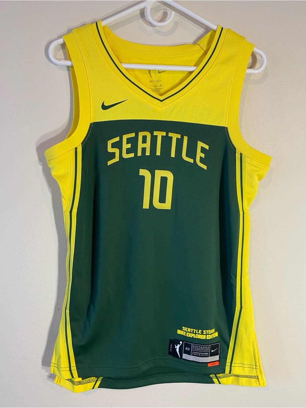 Nike Sue Bird Seattle Storm Jersey Explorer Edition $100 - Small